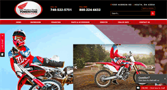 Desktop Screenshot of hondapowerstore.com